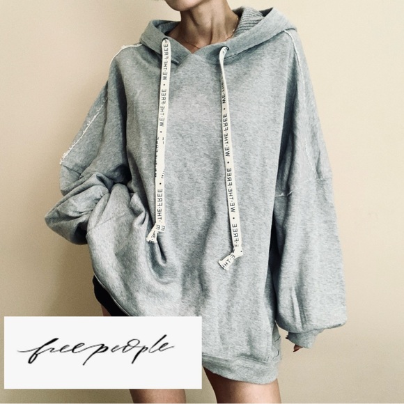 Free People Tops - - $128 Brand New free people hoodie L